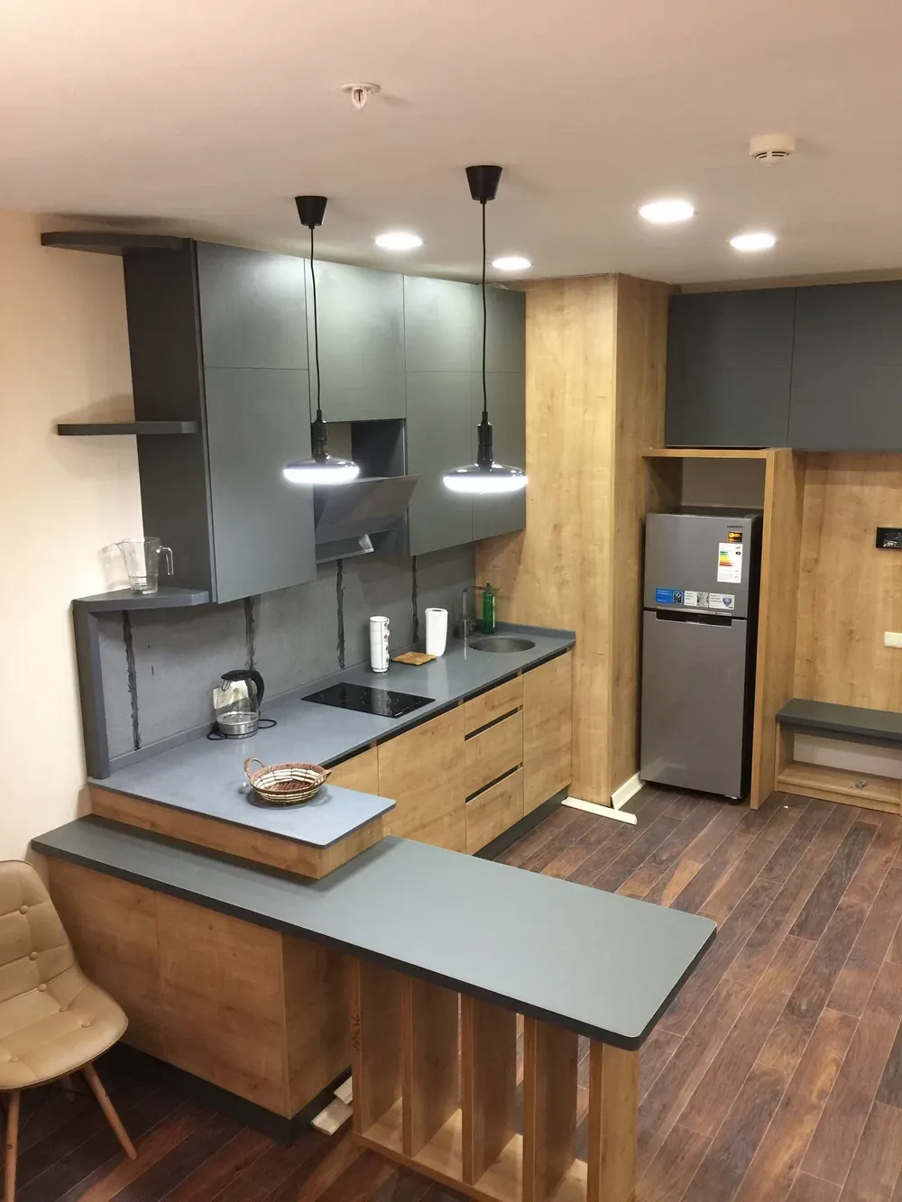 Kitchen furniture made to order in Batumi — project 11
